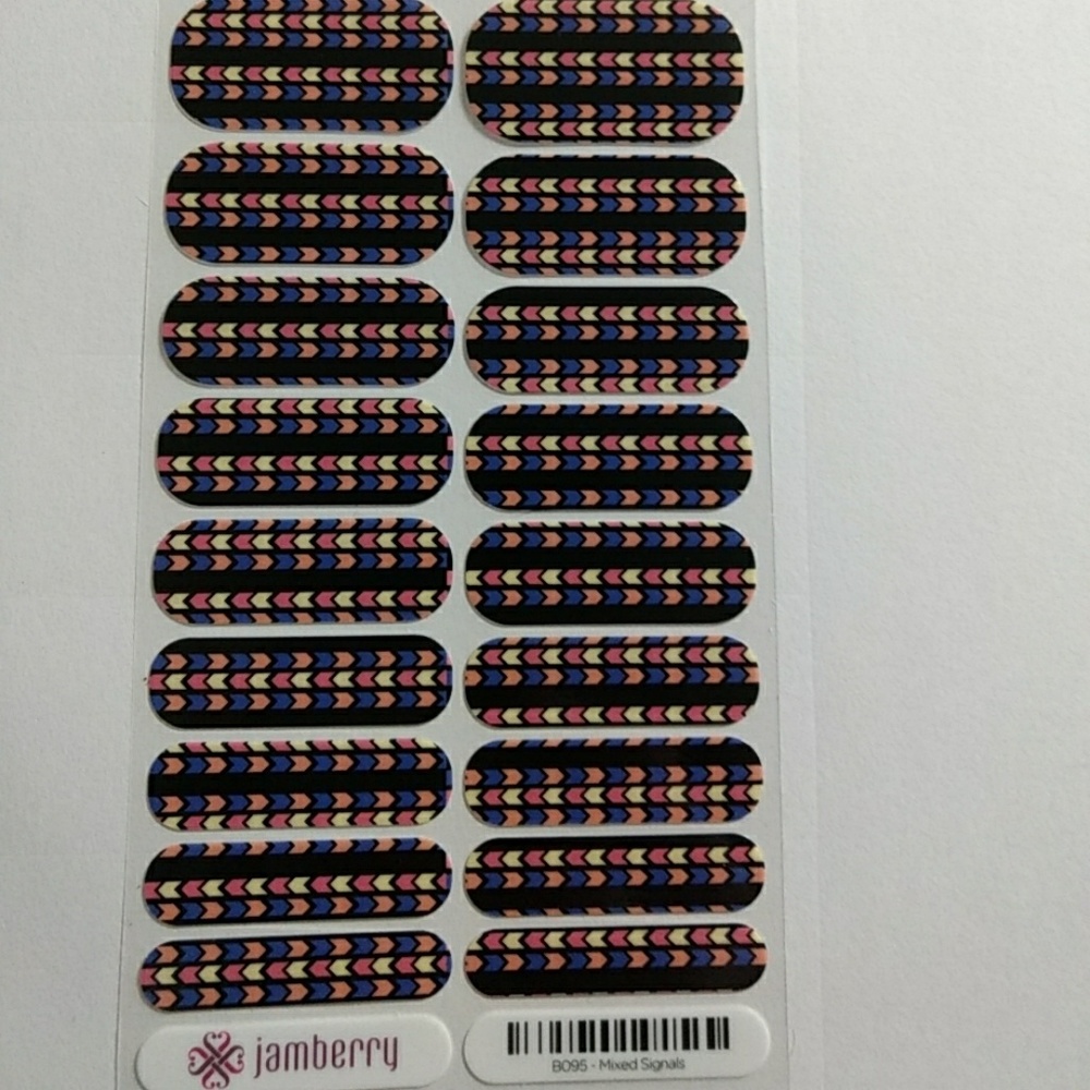 Jamberry Mixed Signals nail wraps